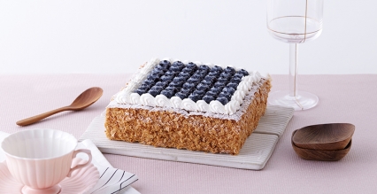 蓝莓拿破仑蛋糕